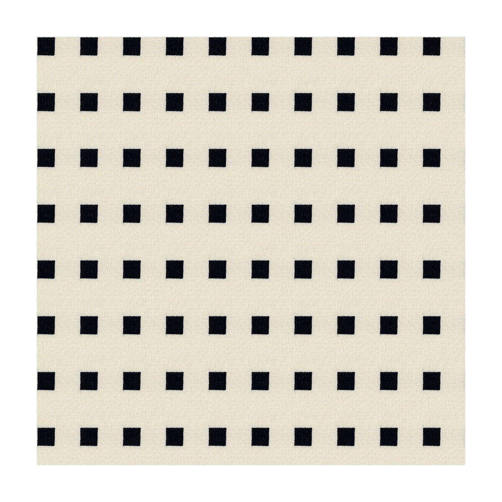 Chalet Emb Ivory/Black by Groundworks Fabric KELLY WEARSTLER III LINEN - 70%;RAYON - 30% India LIGHT Horizontal: 2.5 and Vertical: 3 51 - Fabric Carolina -