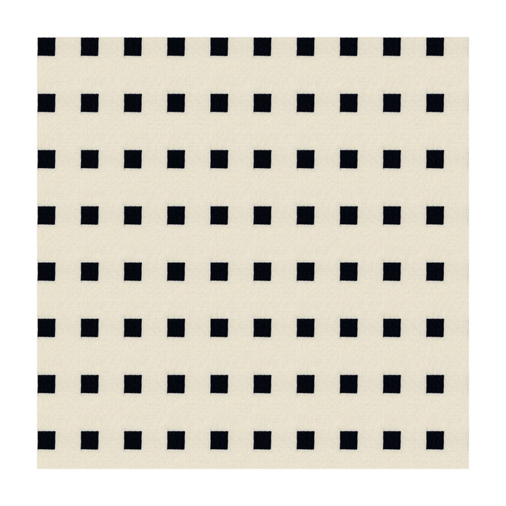 Chalet Emb Ivory/Black by Groundworks Fabric KELLY WEARSTLER III LINEN - 70%;RAYON - 30% India LIGHT Horizontal: 2.5 and Vertical: 3 51 - Fabric Carolina -
