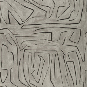 Graffito Graphite by Lee Jofa Modern Fabric