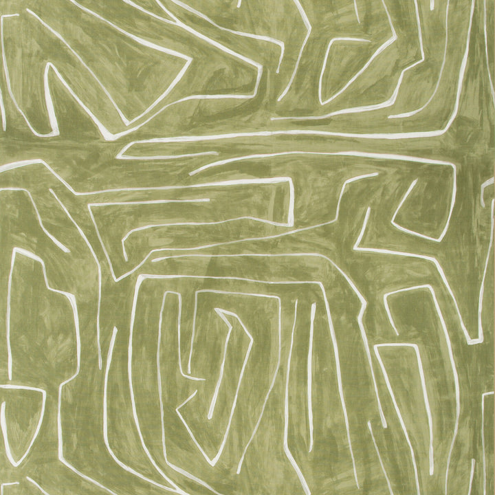 Graffito Fern by Groundworks Fabric KELLY WEARSTLER V COTTON - 52%;LINEN - 48% Italy MEDIUM Horizontal: 54 and Vertical: 54 54 - Fabric Carolina -