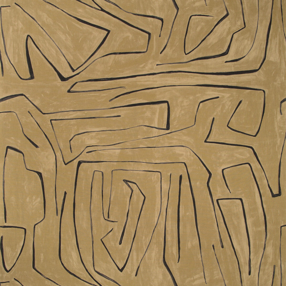 Graffito Java by Groundworks Fabric KELLY WEARSTLER V COTTON - 52%;LINEN - 48% Italy MEDIUM Horizontal: 54 and Vertical: 54 54 - Fabric Carolina -