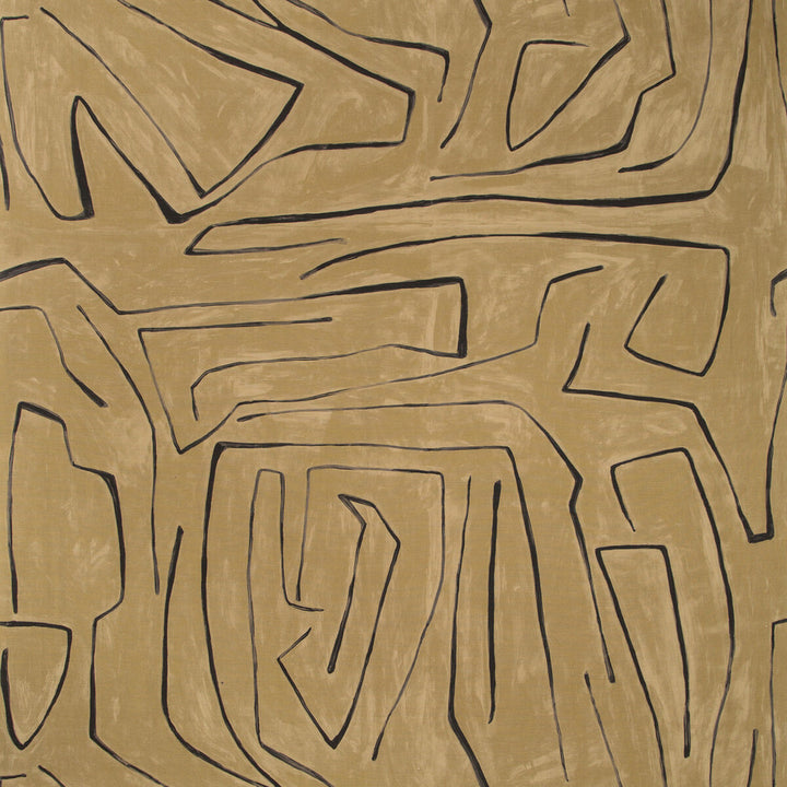 Graffito Java by Groundworks Fabric KELLY WEARSTLER V COTTON - 52%;LINEN - 48% Italy MEDIUM Horizontal: 54 and Vertical: 54 54 - Fabric Carolina -