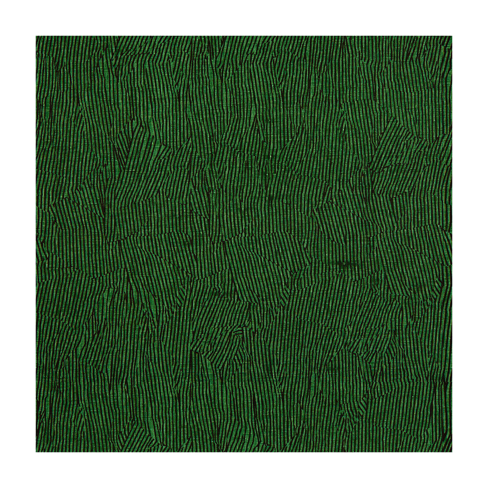 Avant Green/Black by Groundworks Fabric KELLY WEARSTLER III LINEN - 100% China - Horizontal: 27 and Vertical: 27 54 - Fabric Carolina -