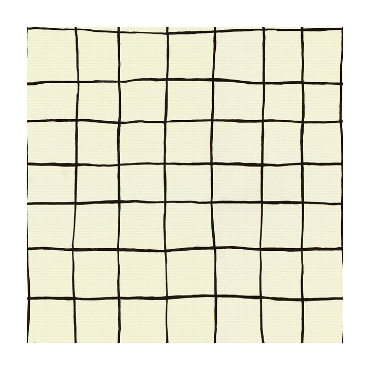 Coquette Alabaster/Blk by Groundworks Fabric KELLY WEARSTLER III COTTON - 100% United States Horizontal: 27 and Vertical: 27 54 - Fabric Carolina -