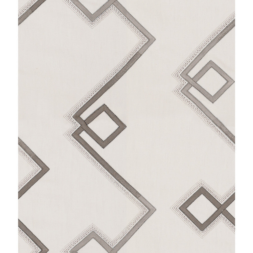 Prism Emb Grey by Lee Jofa Modern Fabric Lee Jofa Modern Fabric Prism Emb GreyFabric PRISM COTTON - 39%;LINEN - 28%;VISCOSE - 13%;ZARI - 11%;SPUN POLYESTER - 9% India </p><p>Repeat: H: 12.75, V: 15.75 51.5 - Fabric Carolina -