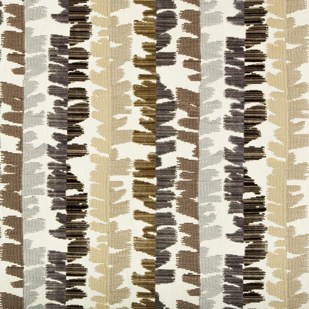 Fractal Velvet Sand/Stone by Groundworks Fabric PRISM VISCOSE - 56%;COTTON - 39%;POLYESTER - 5% India HEAVY Horizontal: 13.75 and Vertical: 15.75 54 - Fabric Carolina -