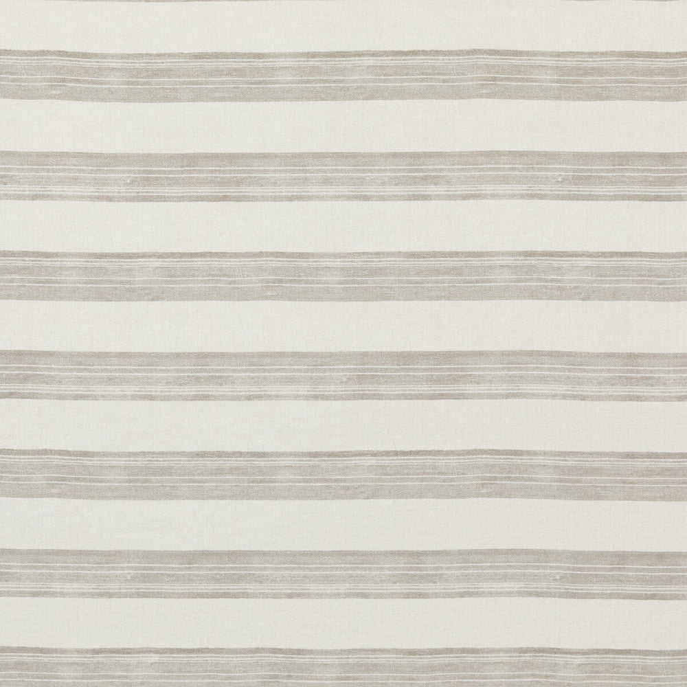 Askew Ivory/Taupe by Groundworks Designer Fabric KELLY WEARSTLER IV LINEN - 100% Italy HEAVY Horizontal: 27.02052 and Vertical: 25.16872 53.58006 - Swanky Fabrics -