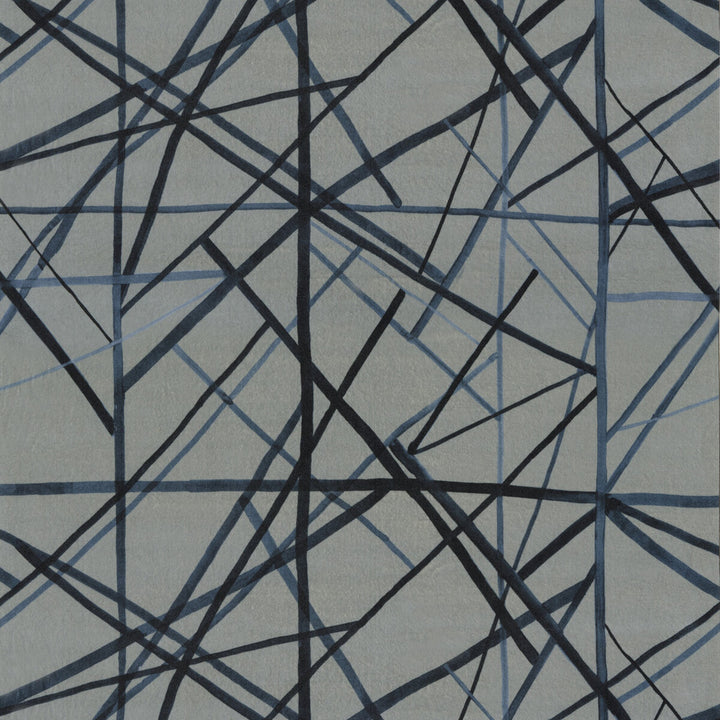 Channels Velvet Slate/Blue by Groundworks Fabric KELLY WEARSTLER IV COTTON - 86%;MODAL - 14% Italy Horizontal: 55.0418 and Vertical: 41.37 55.0418 - Fabric Carolina -