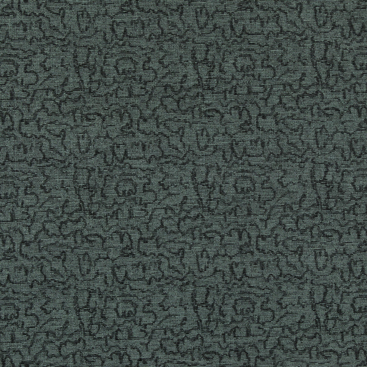 Crescendo Lagoon/Ebony by Groundworks Designer Fabric KELLY WEARSTLER IV VISCOSE - 47%;COTTON - 25%;POLYESTER - 16%;LINEN - 12% Italy HEAVY Horizontal: 13.9279 and Vertical: 14.01064 55.24274 - Swanky Fabrics -