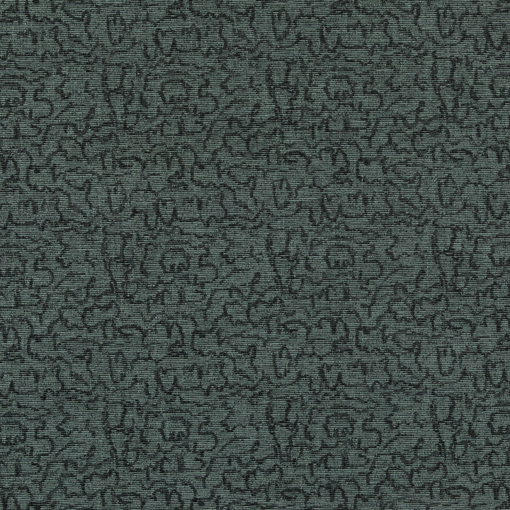 Crescendo Lagoon/Ebony by Groundworks Fabric KELLY WEARSTLER IV VISCOSE - 47%;COTTON - 25%;POLYESTER - 16%;LINEN - 12% Italy HEAVY Horizontal: 13.9279 and Vertical: 14.01064 55.24274 - Fabric Carolina -