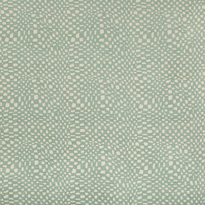 Wade Seaglass by Groundworks Designer Fabric KW TERRA FIRMA II INDOOR OUTDOOR ACRYLIC - 96%;POLYESTER - 4% United States MEDIUM Horizontal: 14.25 and Vertical: 14.44 54 - Swanky Fabrics -