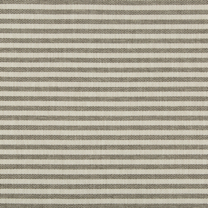 Rayas Stripe Soot by Groundworks Designer Fabric KW TERRA FIRMA II INDOOR OUTDOOR POLYPROPYLENE - 100% Belgium HEAVY Horizontal: 0 and Vertical: 0.71 60.24 - Swanky Fabrics -