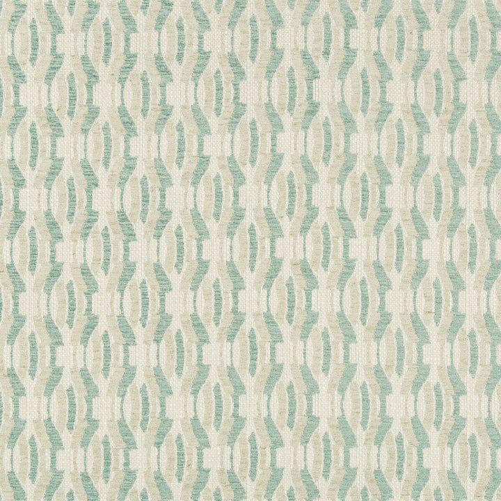 Agate Weave Aqua by Groundworks Fabric GEMS COLLECTION VISCOSE - 65%;COTTON - 18%;LINEN - 14%;ACRYLIC - 3% Italy MEDIUM Horizontal: 2.32 and Vertical: 3.15 55.12 - Fabric Carolina -