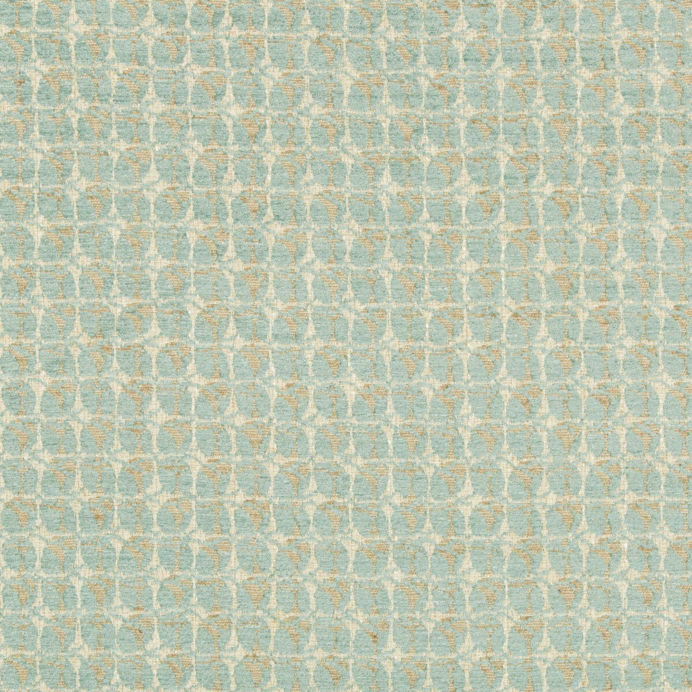 Jasper Weave Aqua by Groundworks Fabric GEMS COLLECTION VISCOSE - 65%;COTTON - 18%;LINEN - 14%;ACRYLIC - 3% Italy MEDIUM Horizontal: 5.51 and Vertical: 5.51 55.12 - Fabric Carolina -