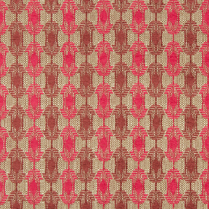 Quartz Weave Cerise by Groundworks Fabric GEMS COLLECTION VISCOSE - 65%;COTTON - 24%;LINEN - 8%;ACRYLIC - 3% Italy MEDIUM Horizontal: 2.28 and Vertical: 2.83 55.12 - Fabric Carolina -