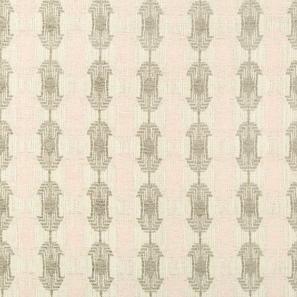 Quartz Weave Rose by Groundworks Fabric GEMS COLLECTION VISCOSE - 65%;COTTON - 24%;LINEN - 8%;ACRYLIC - 3% Italy MEDIUM Horizontal: 2.28 and Vertical: 2.83 55.12 - Fabric Carolina -