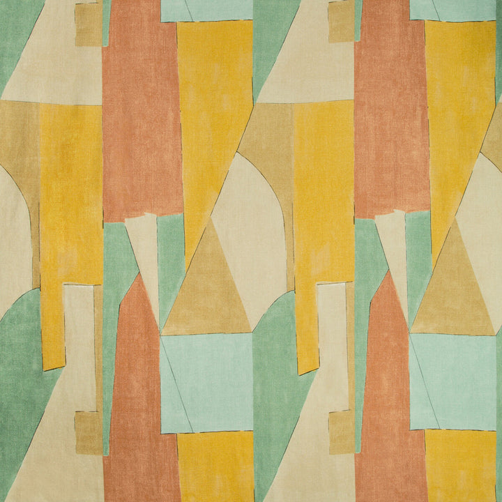 District Tawny by Groundworks Fabric KELLY WEARSTLER V LINEN - 100% Italy MEDIUM Horizontal: 26.25 and Vertical: 40 52.5 - Fabric Carolina -