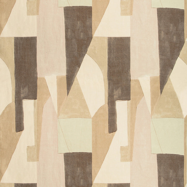 District Silt by Groundworks Fabric KELLY WEARSTLER V LINEN - 100% Italy MEDIUM Horizontal: 26.25 and Vertical: 40 52.5 - Fabric Carolina -