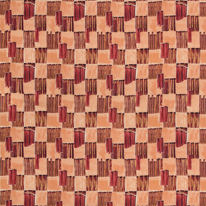 Lyre Fiery by Groundworks Fabric KELLY WEARSTLER V FLAX - 100% Italy LIGHT Horizontal: 13.39 and Vertical: 17.56 53.94 - Fabric Carolina -