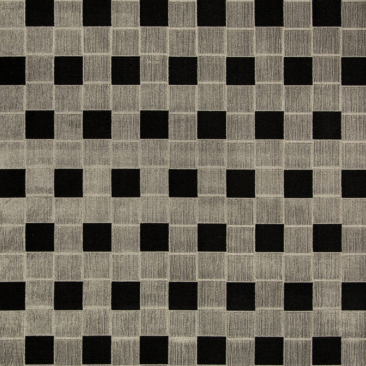 Truss Ebony by Groundworks Fabric KELLY WEARSTLER V COTTON - 56%;RAYON - 23%;POLYESTER - 21% United States HEAVY Horizontal: 3 and Vertical: 6 49 - Fabric Carolina -