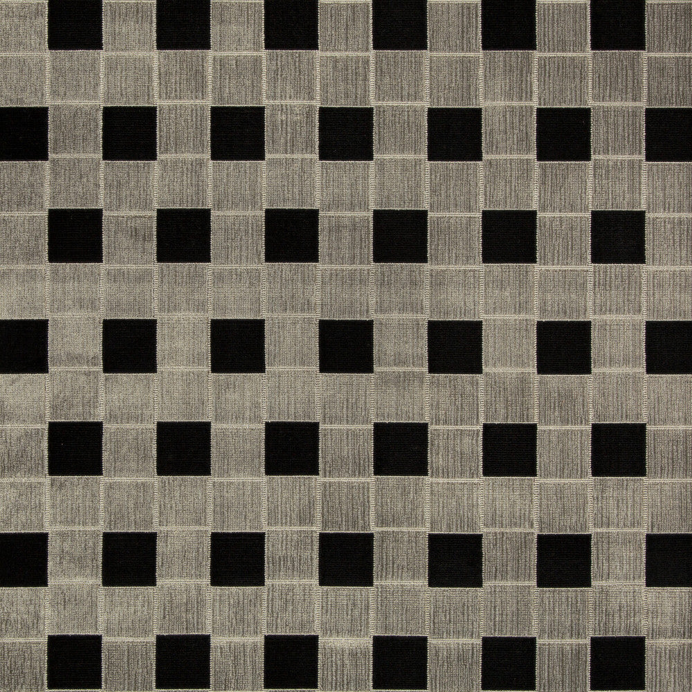 Truss Ebony by Groundworks Fabric KELLY WEARSTLER V COTTON - 56%;RAYON - 23%;POLYESTER - 21% United States HEAVY Horizontal: 3 and Vertical: 6 49 - Fabric Carolina -