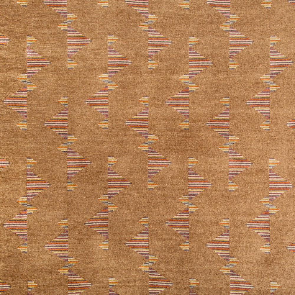 Arcade Copper by Groundworks Fabric KELLY WEARSTLER V VISCOSE - 60%;COTTON - 40% Italy HEAVY Horizontal: 13.77 and Vertical: 20 55.12 - Fabric Carolina -