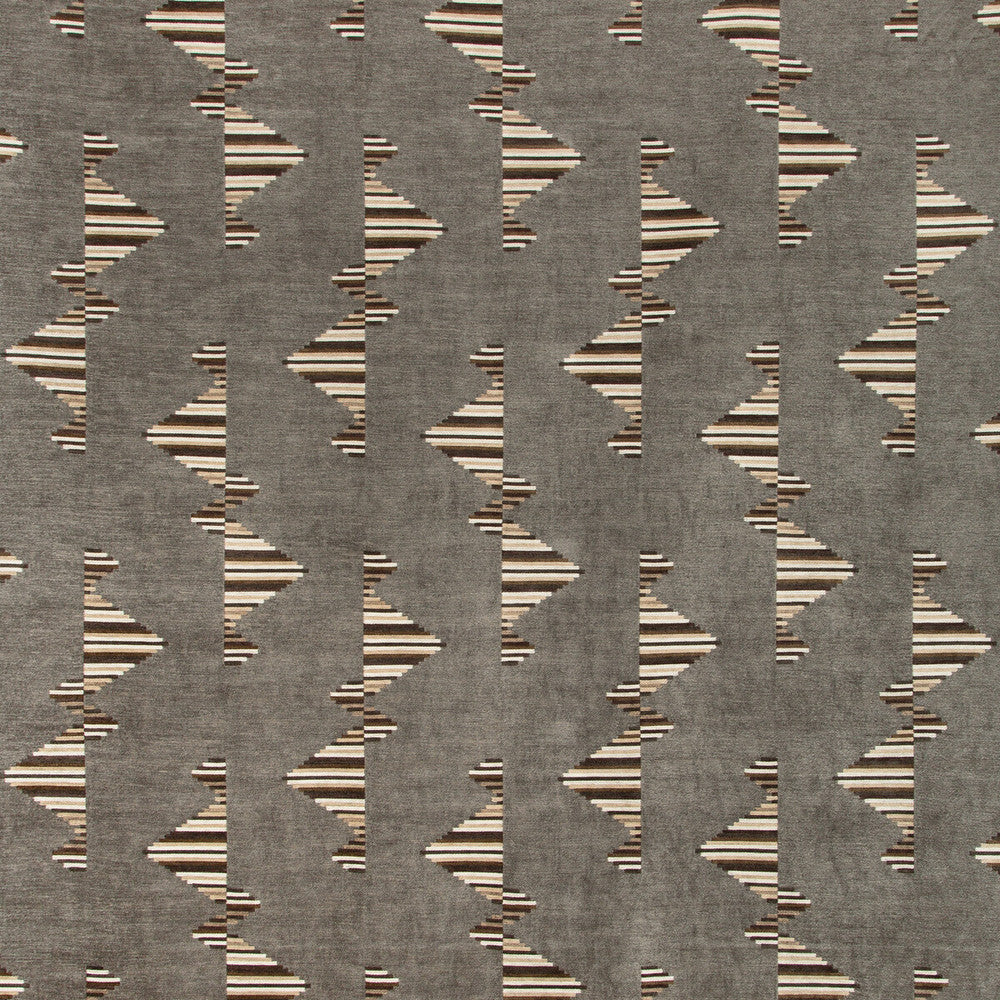 Arcade Smoke by Groundworks Fabric KELLY WEARSTLER V VISCOSE - 60%;COTTON - 40% Italy HEAVY Horizontal: 13.77 and Vertical: 20 55.12 - Fabric Carolina -