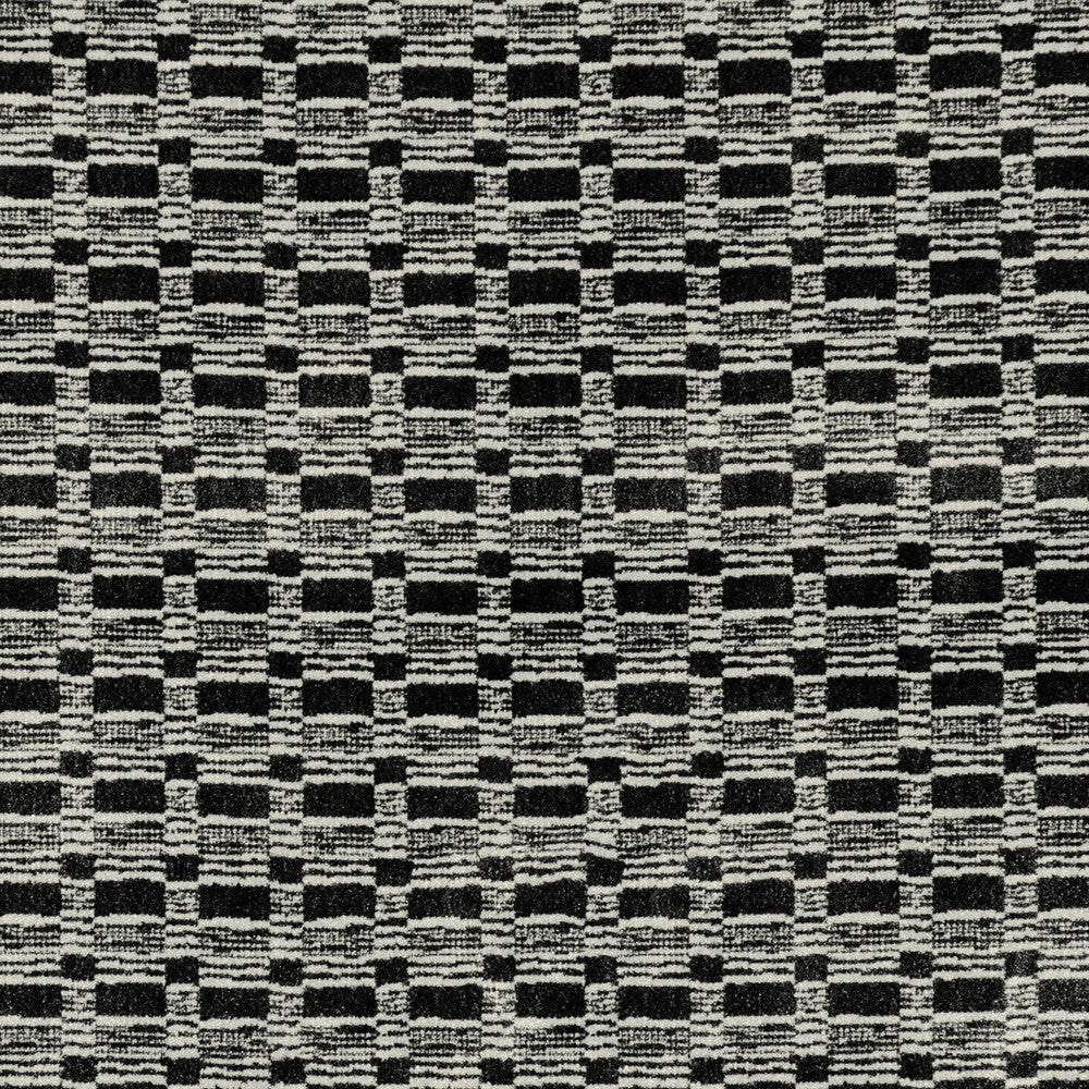 Lure Onyx/Ivory by Groundworks Fabric KELLY WEARSTLER VI VISCOSE - 74%;POLYESTER - 16%;COTTON - 10% Italy MEDIUM Horizontal: 2.76 and Vertical: 2.76 55.12 - Fabric Carolina -