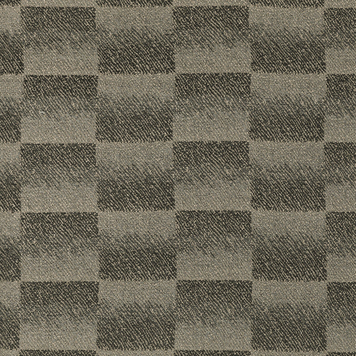 Surge Charcoal by Groundworks Designer Fabric KELLY WEARSTLER VI VISCOSE - 60%;COTTON - 20%;FLAX - 10%;POLYESTER - 10% Italy MEDIUM Horizontal: 8.86 and Vertical: 4.33 55.12 - Swanky Fabrics -