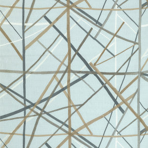 Simpatico Print Cinder by Lee Jofa Modern Fabric