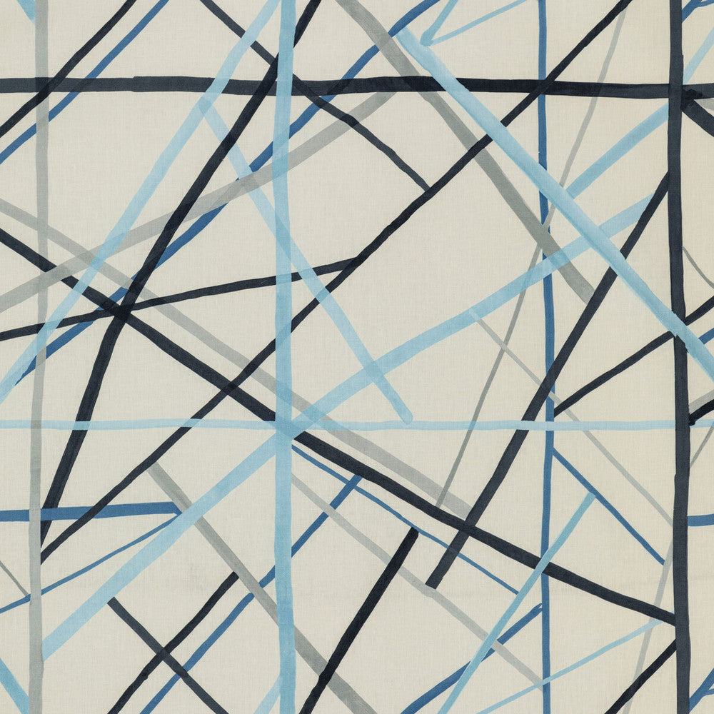 Simpatico Print Sky by Lee Jofa Modern Fabric Lee Jofa Modern Fabric Simpatico Print SkyFabric KELLY WEARSTLER VI LINEN - 100% Italy </p><p>Repeat: H: 27.56, V: 41.34 55.12 - Fabric Carolina -