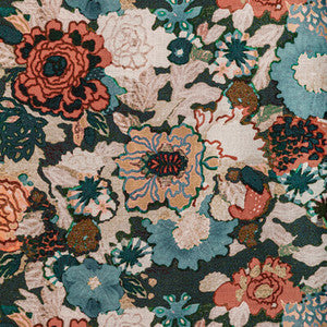 Arioso Print Sea/Spice by Lee Jofa Modern Fabric