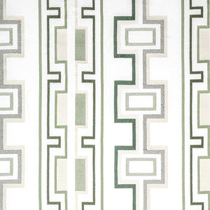 Tritone Embroidery Sage by Lee Jofa Modern Fabric