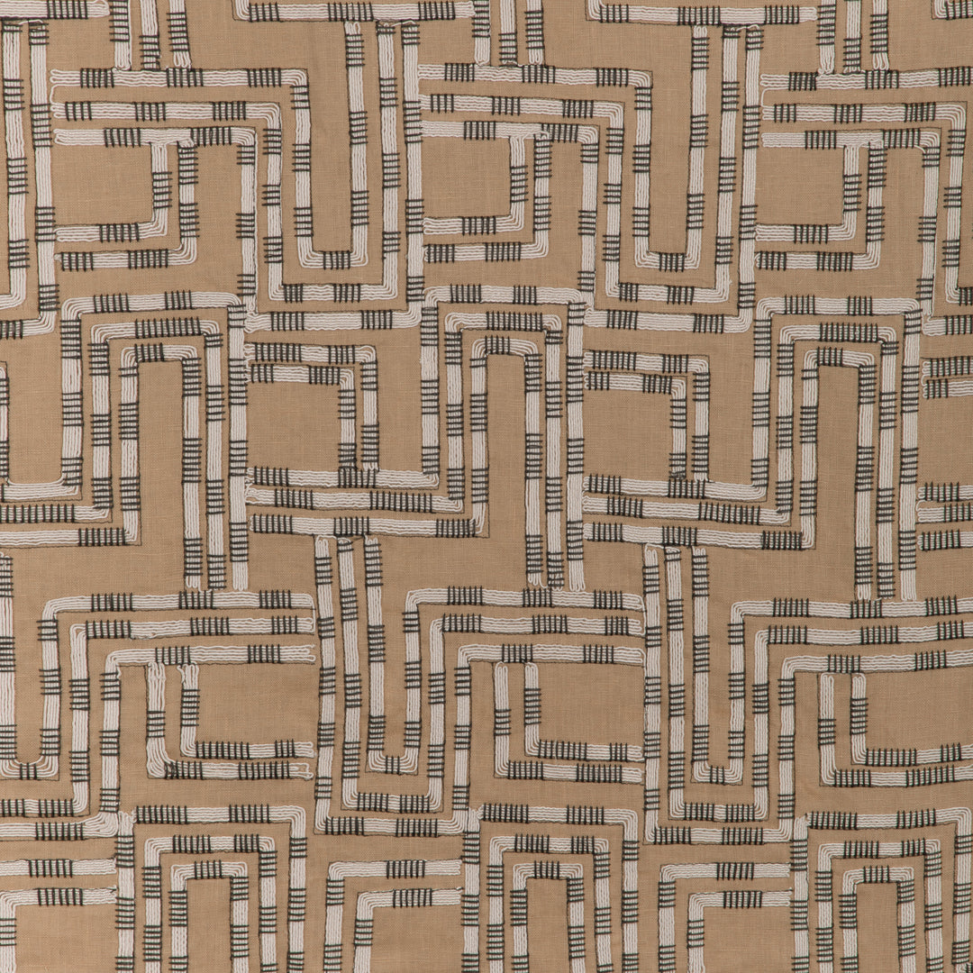 Circuit Emb - Buff By Lee Jofa Modern Fabric