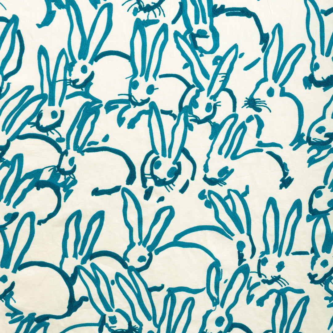 Hutch Crewel - Teal By Lee Jofa Modern Fabric
