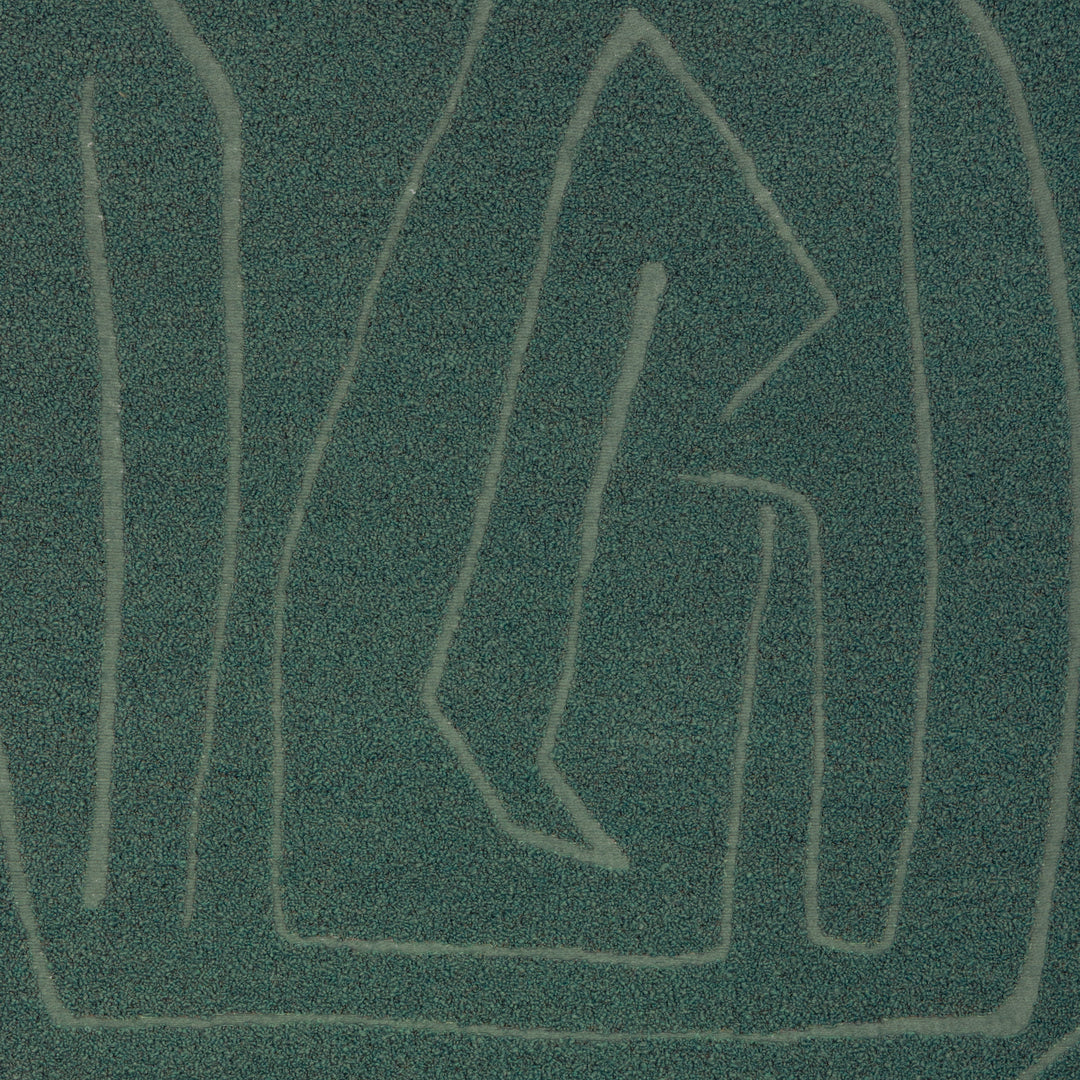 Graffito Boucle - Teal By Lee Jofa Modern Fabric