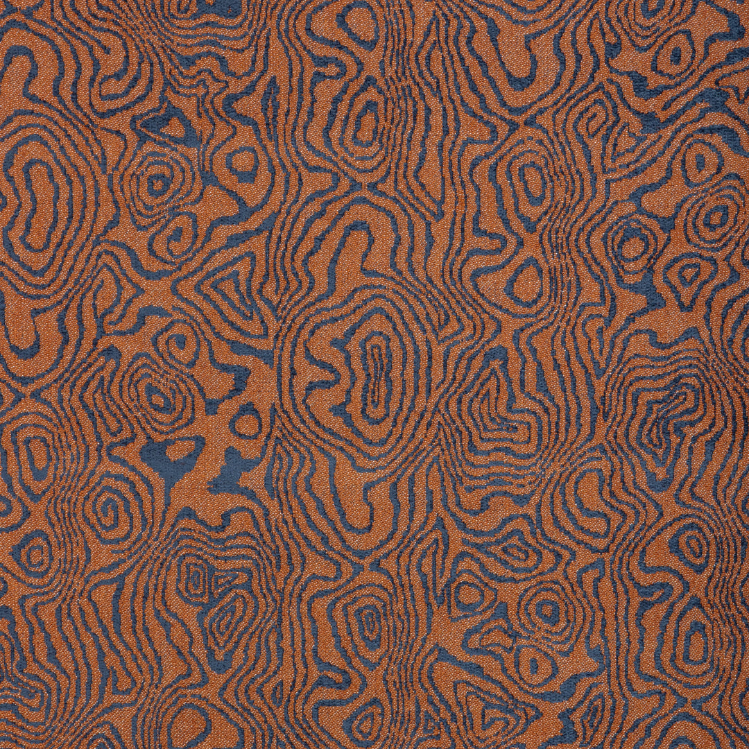 Atlas - Rust/Navy By Lee Jofa Modern Fabric
