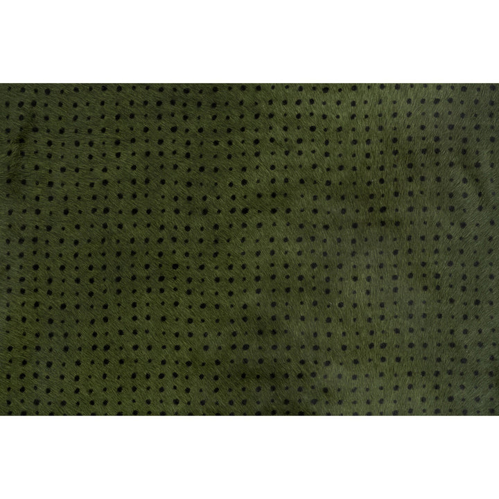 Dame Olive/Ebony by Groundworks Fabric KELLY WEARSTLER LEATHER COLLECTION LEATHER - 100% Italy LIGHT Horizontal: 4.75 and Vertical: 4.5 31.5 - Fabric Carolina -