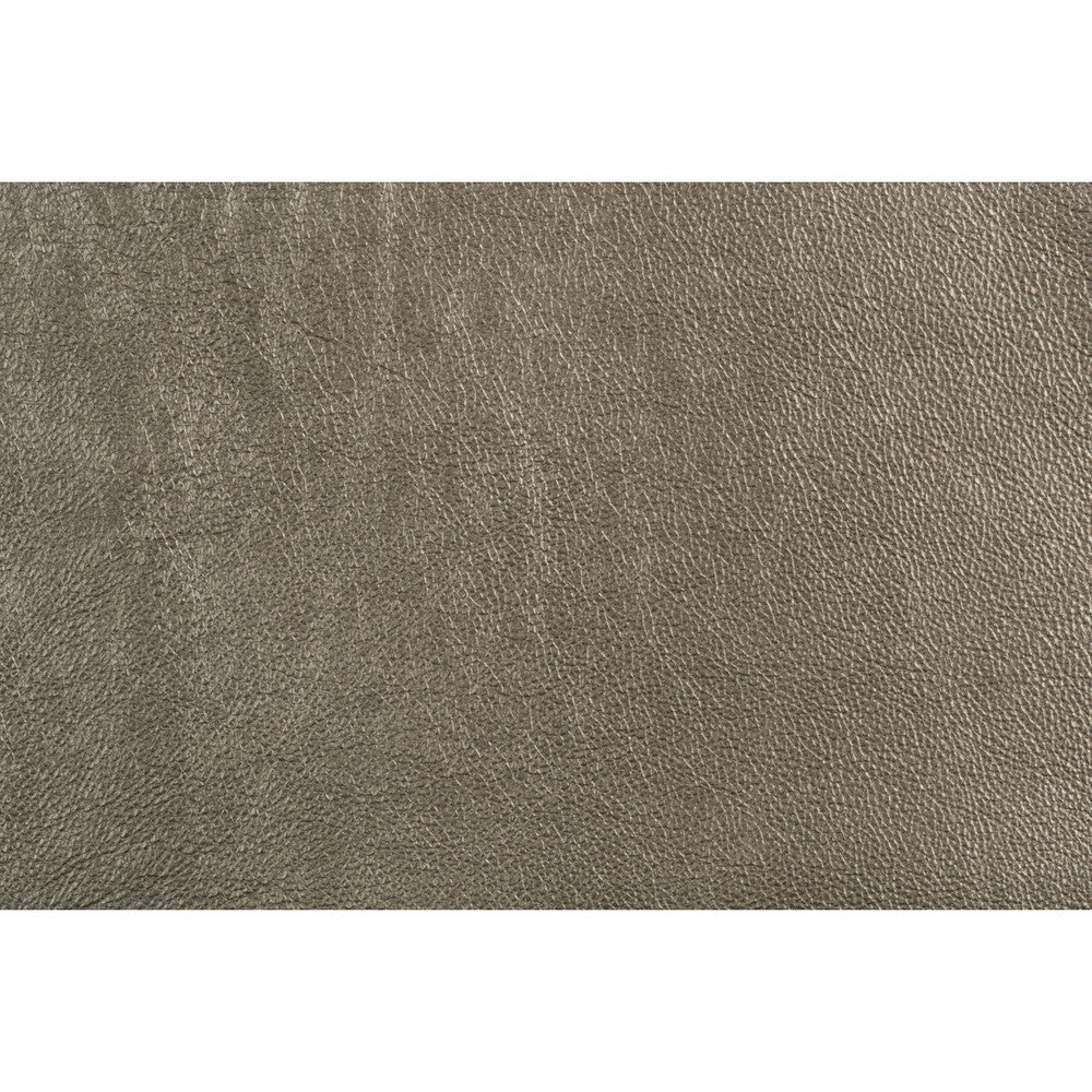 Trophy Silver by Groundworks Fabric KELLY WEARSTLER LEATHER COLLECTION LEATHER - 100% Brazil MEDIUM Horizontal: - and Vertical: - - - Fabric Carolina -