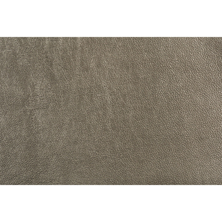 Trophy Silver by Groundworks Fabric KELLY WEARSTLER LEATHER COLLECTION LEATHER - 100% Brazil MEDIUM Horizontal: - and Vertical: - - - Fabric Carolina -