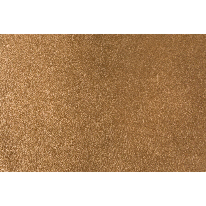 Trophy Copper by Groundworks Fabric KELLY WEARSTLER LEATHER COLLECTION LEATHER - 100% Brazil MEDIUM Horizontal: and Vertical: - Fabric Carolina -