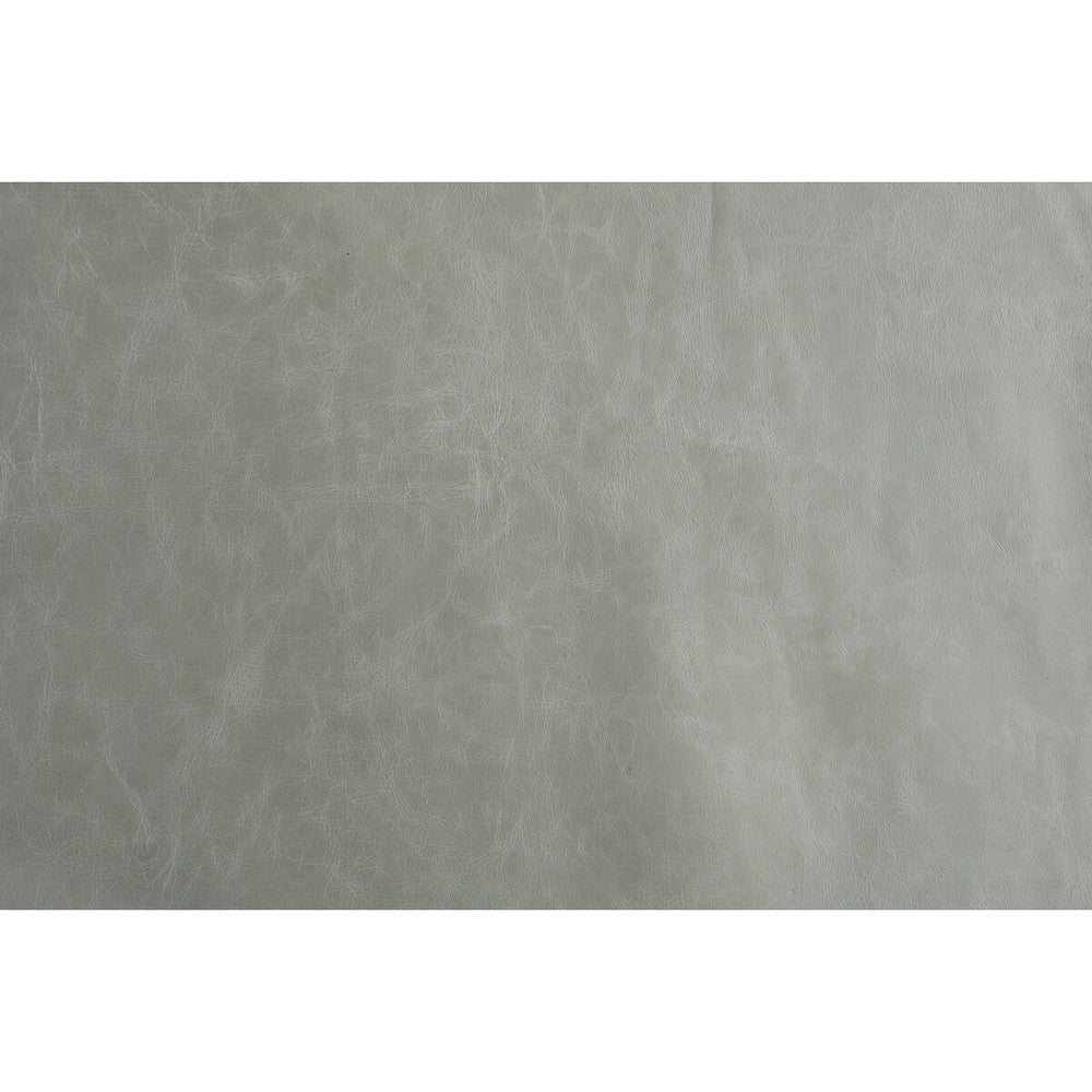 Notorious Grey by Groundworks Designer Fabric KELLY WEARSTLER LEATHER COLLECTION LEATHER - 100% United States MEDIUM Horizontal: and Vertical: - Swanky Fabrics -