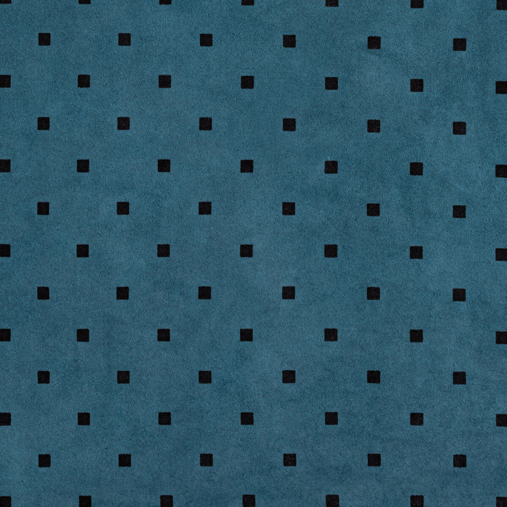 Epoq Check Suede Marine by Groundworks Fabric KELLY WEARSTLER LEATHER III LEATHER - 100% Italy Horizontal: 1.75 and Vertical: 2 47.24 - Fabric Carolina -