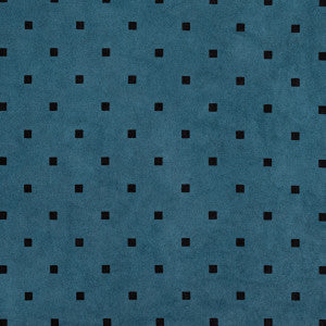 Epoq Check Suede Marine by Groundworks Fabric