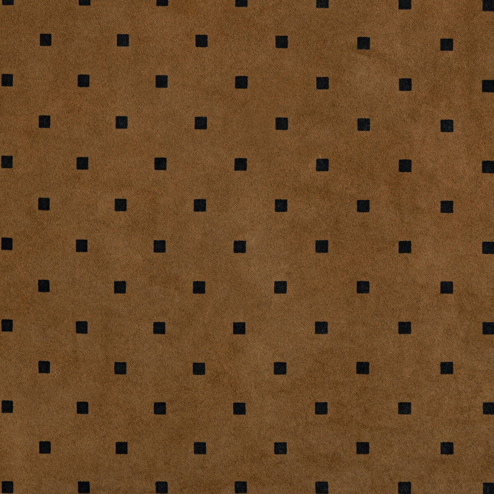 Epoq Check Suede Saddle by Groundworks Fabric KELLY WEARSTLER LEATHER III LEATHER - 100% Italy Horizontal: 1.75 and Vertical: 2 47.24 - Fabric Carolina -