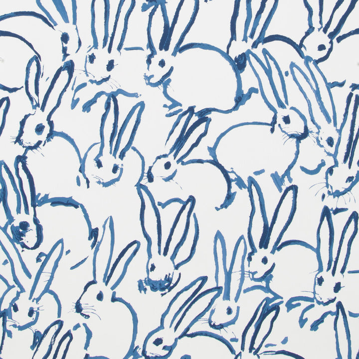 Hutch Navy by Groundworks Wallcovering HUNT SLONEM II PAPER - 100% United States Horizontal: 27 and Vertical: 31.75 27 - Fabric Carolina -