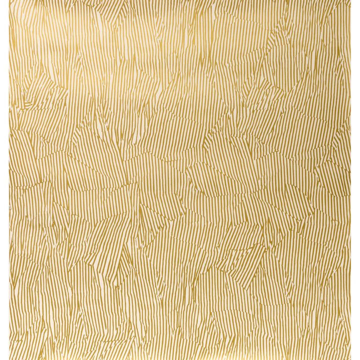 Avant Ivory/Gold by Groundworks Wallcovering KELLY WEARSTLER WALLPAPERS II PAPER - 100% United States Horizontal: 27 and Vertical: 27 27 - Fabric Carolina -