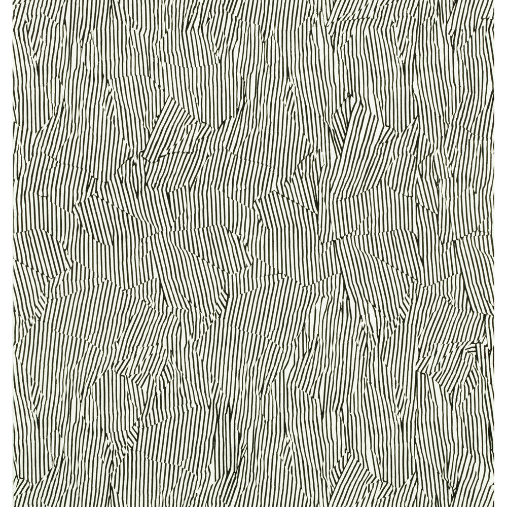 Avant Ivory/Black by Groundworks Wallcovering KELLY WEARSTLER WALLPAPERS II PAPER - 100% United States Horizontal: 27 and Vertical: 27 27 - Fabric Carolina -