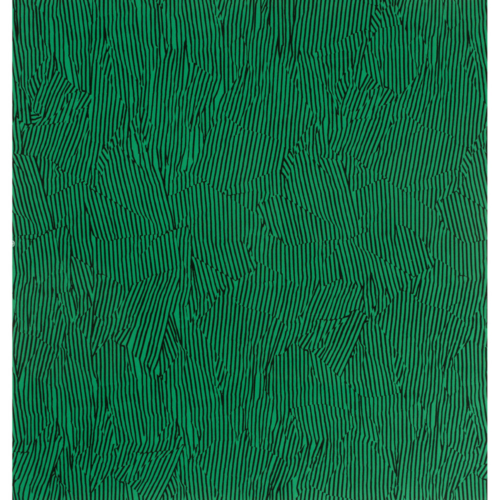 Avant Green/Black by Groundworks Wallcovering KELLY WEARSTLER WALLPAPERS II PAPER - 100% United States - Horizontal: 27 and Vertical: 27 27 - Fabric Carolina -