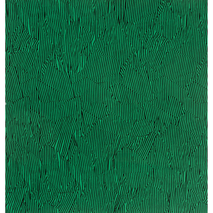 Avant Green/Black by Groundworks Wallcovering KELLY WEARSTLER WALLPAPERS II PAPER - 100% United States - Horizontal: 27 and Vertical: 27 27 - Fabric Carolina -